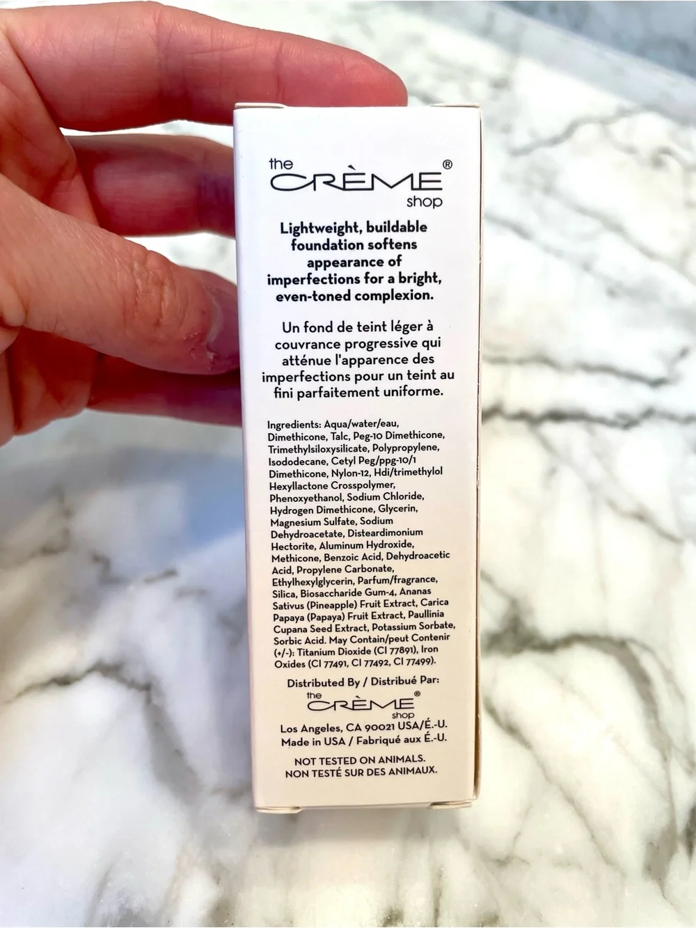 The Crème Shop Match Made Liquid Foundation + x2 MAX White Glitter Pencil Bundle